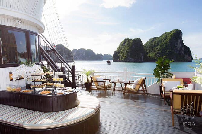 (ALL INCLUSIVE 5-STAR) Hera Cruise 2 Days 1 Night - Ha Long Bay - Itinerary Highlights