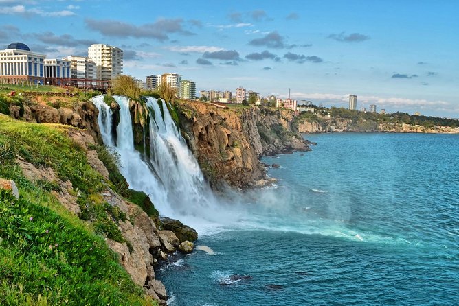 Antalya City Tour With Düden Waterfall KarpuzkaldıRan Waterfall and Boat Ride - Upper Duden Waterfall