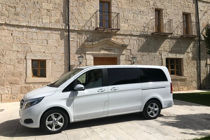 Arrival Private Transfer Valladolid Train or Bus Station to City by Luxury Van - Booking Confirmation