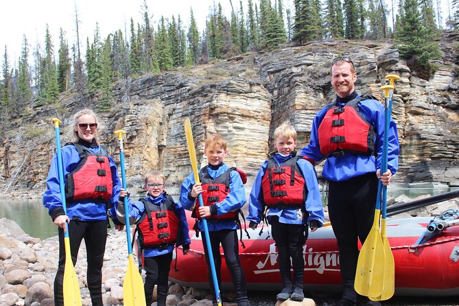 Athabasca Canyon Run Family Rafting: Class II Plus Rapids - Family-Friendly