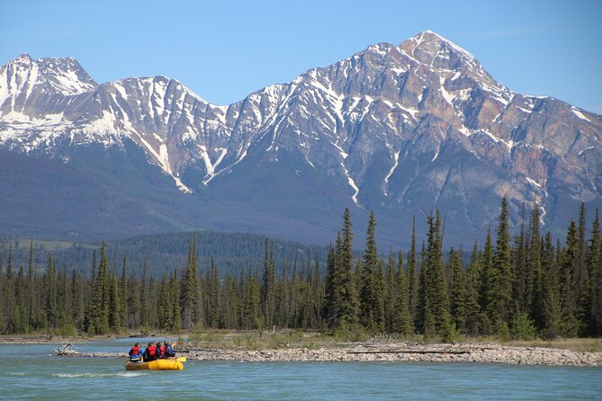 Athabasca River Mile 5 - Rafting on the Athabasca River