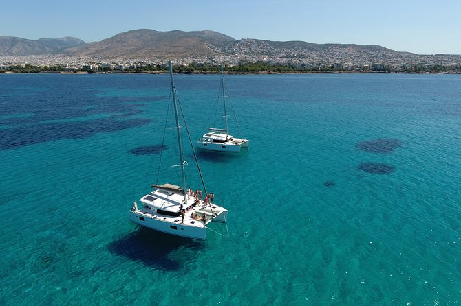 Athens Private Luxury Catamaran Cruise With Traditional Greek Meal and BBQ - Tour Inclusions and Features