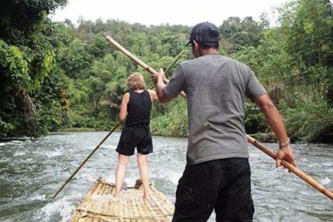 Bamboo Rafting & Limestone Foot Massage W/Bottle of Rum Punch - Private Transportation Provided
