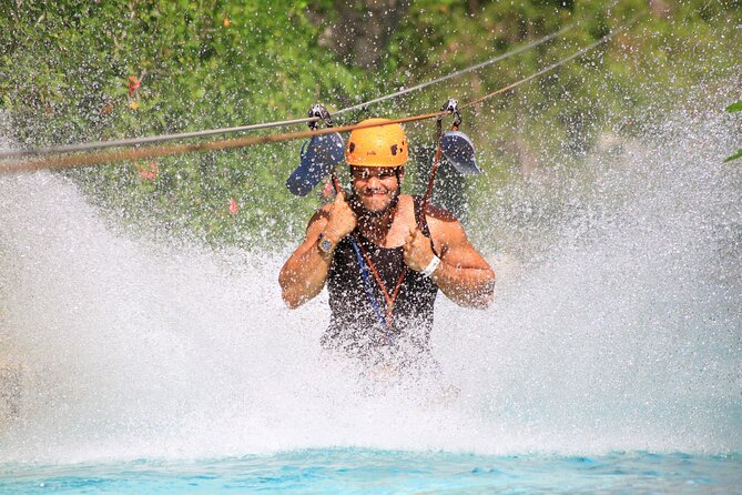 Bavaro Adventure Park Buggy Ride, Zipline Mega Splash, and Waterfall Pool - Combo Package Details
