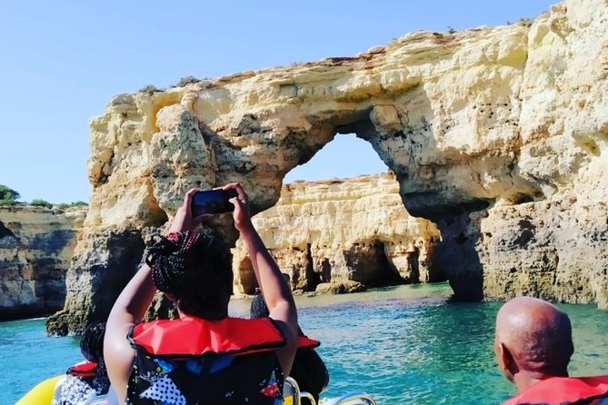 Benagil Cave Tour and Dolphin Watching From Vilamoura  - Albufeira - Meeting Point and Time