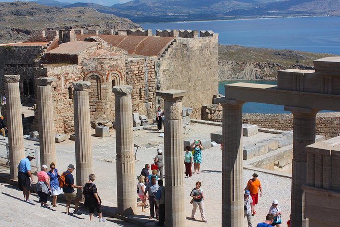 BEST of RHODES & LINDOS - HALF DAY GUIDED PRIVATE GROUP TOUR - up to 19 People - Inclusions and Exclusions