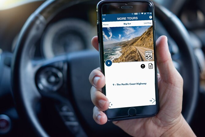 Big Sur Self-Driving Audio Tour: Highway 1, Pacific Coast Highway - Meeting and Pickup