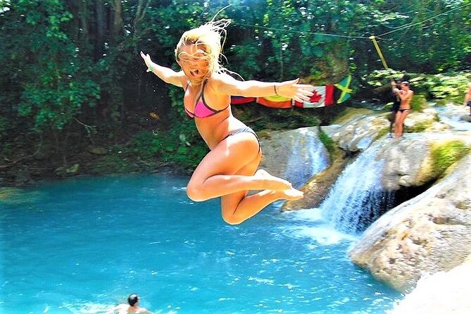Blue Hole & Secret Falls Day-Trip With Shopping From Grand Palladium - Tour Highlights and Activities