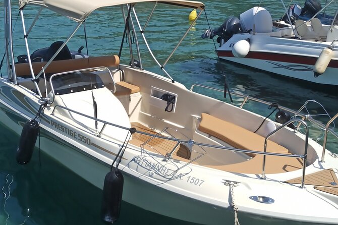 Boating Around Mani Costline - Rent a Boat in Kardamili, Mani - Safeguard Facilities and Sun Protection