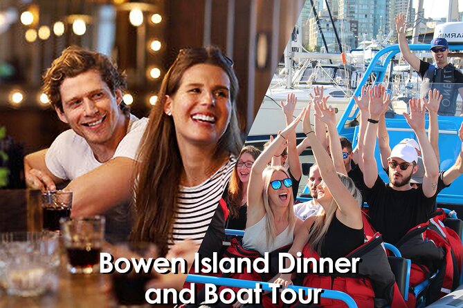 Bowen Island Dinner and Zodiac Boat Tour by Vancouver Water Adventures - Booking and Availability