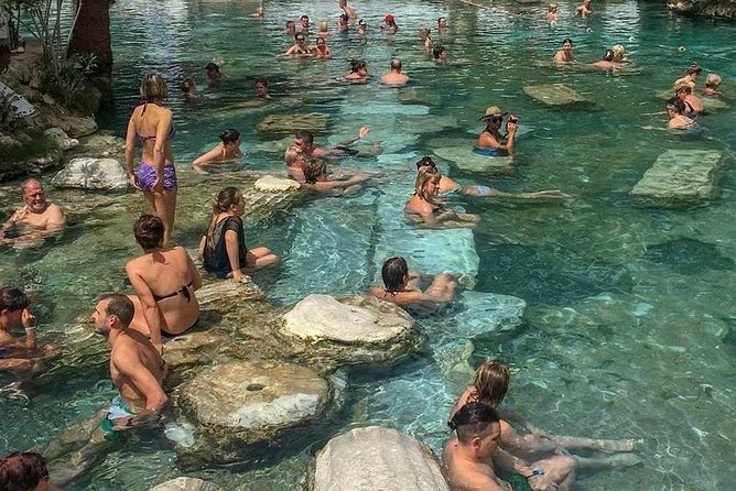 Breathtaking Pamukkale on a Private Tour From Kusadasi - Natural Beauty of Pamukkale Hot Springs