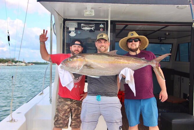 Cancun Fishing Charter if You Dont Fish You Dont Pay 46ft Yacht 12pax 25P14 - Pricing and Booking Details