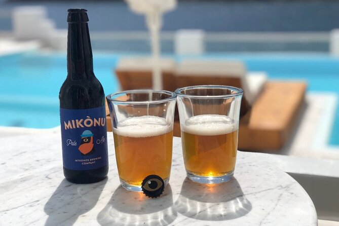 Cellar Tour & Beer Tasting at Mykonos Brewing Company - Location and Transportation Options