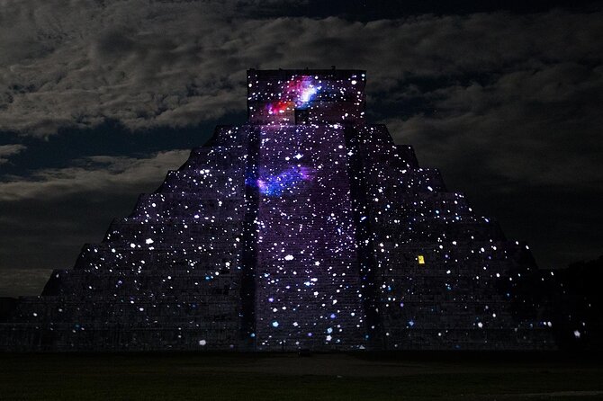 Chichen Itza Night Show, Cave Adventure and Valladolid Private Tour With Dinner - Tour Duration and Transportation Details