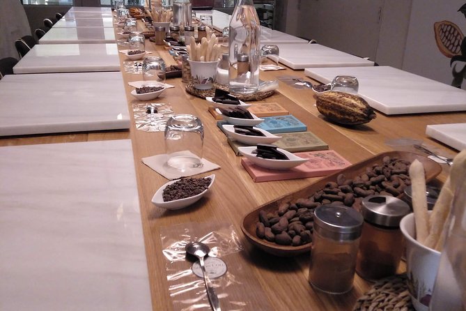 Chocolate Tasting Room & Aromatic Cocoa Factory Tour Near Barcelona - Chocolate Tasting Experience