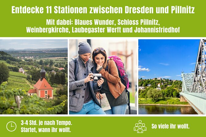 City Game Scavenger Hunt Dresden by Bike - Independent Discovery Tour - Meeting and Pickup