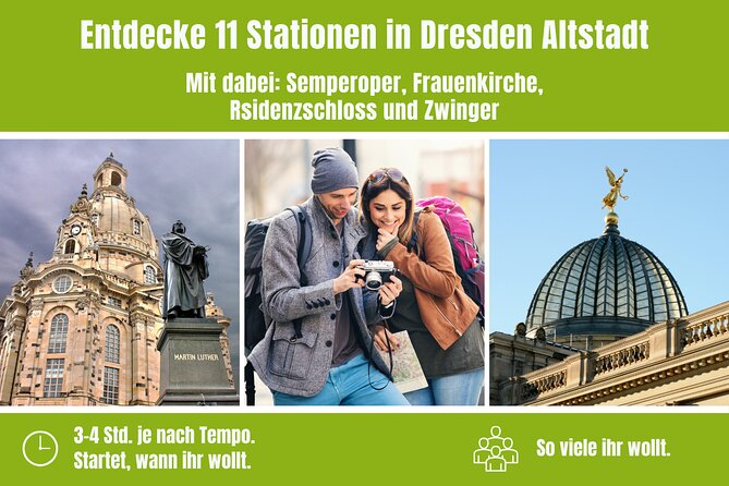 City Game Scavenger Hunt Dresden Old Town - Independent City Tour - Meeting and Pickup Information