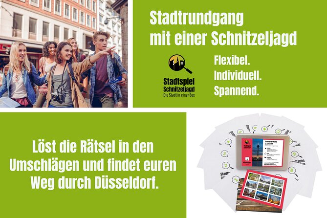 City Game Scavenger Hunt Düsseldorf - Independent City Tour I Discovery Tour - Meeting and Pickup Information