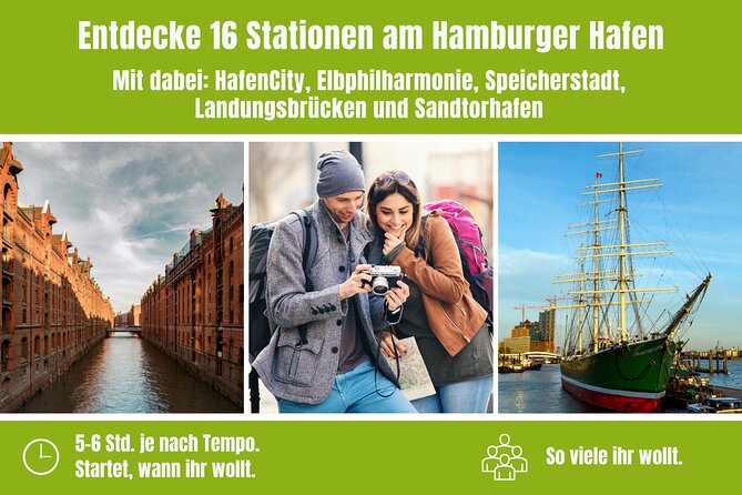 City Game Scavenger Hunt Hamburger Hafen - Independent City Tour - Highlights of Hamburger Hafen