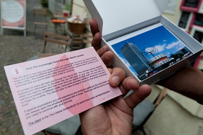 City Tour in the Form of a Scavenger Hunt Through Berlin Mitte - Start Time and Availability
