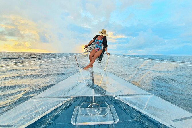 Clearboat in Cancun Refreshments !! - Overview of Clearboat Tour