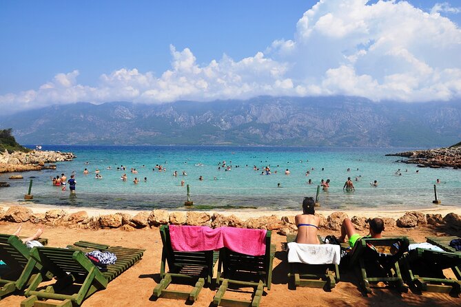 Cleopatra Island Boat Trip From Marmaris With Lunch and Drinks - Itinerary