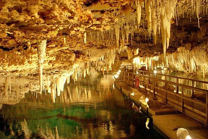 Crystal Caves, Hamilton Shopping and Beach Tour - Tour Schedule and Duration
