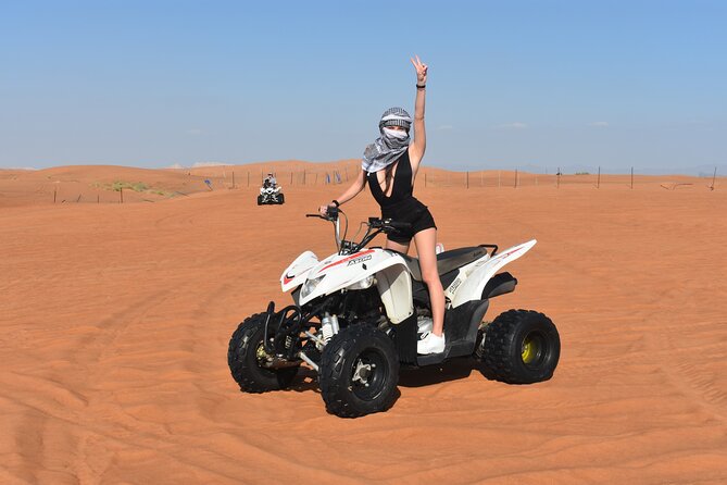 Desert Excursion & Quad Bike Sand Board Camel Ride BBQ Dinner - Overview of Desert Excursion & Quad Bike Sand Board Camel Ride BBQ Dinner