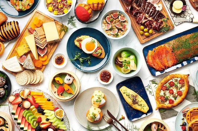 Dinner Buffet at Atlantis The Royals Gastronomy in Dubai - Variety of Food Stations