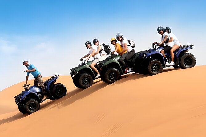Dubai 4Star Dunes ATV, Sandsurfing, Camels and VIP Buffet & Show - Price and Booking Information