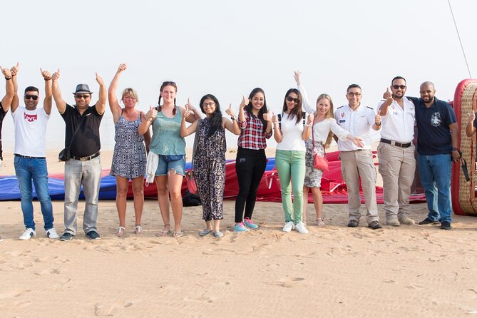Dubai Hot Air Balloon Tour With ATV, Camel & Horse Riding - Pickup Details