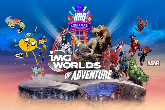 Dubai IMG Worlds Of Adventure Admission Ticket - Select Date and Travelers