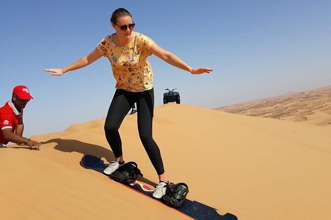 Dubai Self-drive Quad Bike, Sand Boarding, Camel Ride and Refreshments - Pricing and Booking Information