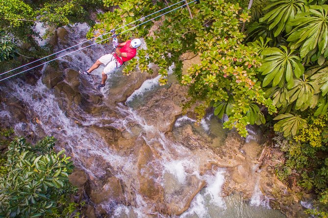 Dunns River Falls Climb Plus Ziplines, ATV, Horse Ride & Swim From Montego Bay - Activities and Itinerary