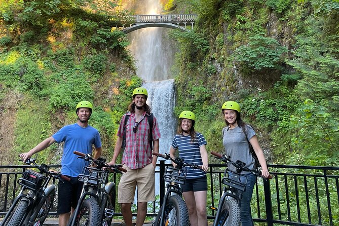 Ebike Tour to Multnomah Falls and 6 Other Falls on a Scenic Biway - Inclusions and Meeting/Pickup Details
