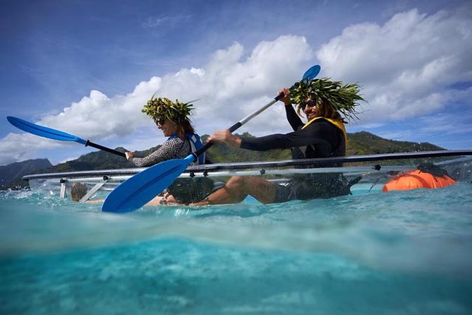 Eco Guided Excursion to the Lagoon of Moorea in Transparent Kayak 1/2 Day Morning - Important Information