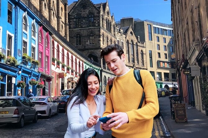 Edinburgh Quest: Self Guided City Walk & Immersive Treasure Hunt - Meeting and Pickup