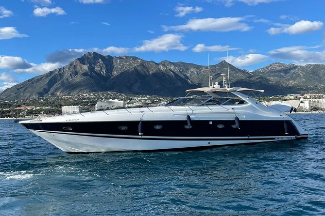 Enjoy the Marbella Coast on the Sunseeker 63 Predator Yacht - Pricing and Guarantee