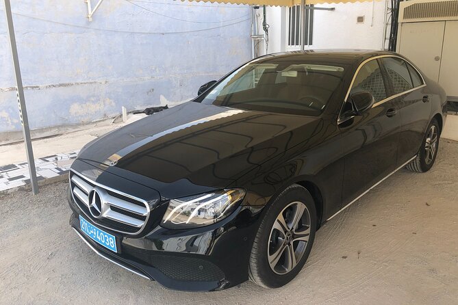 Executive: Transfer Tunis Airport to Hammamet by Mercedes E Class - Whats Included