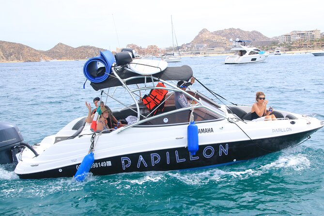 Explore the City of Los Cabos Papillon by Private Boat.  - Cabo San Lucas - Private Speedboat Tour