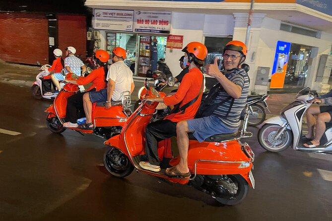 Female Riders Vespa Night Street Food Train Street Food 4 Hours - Meeting and Pickup Information