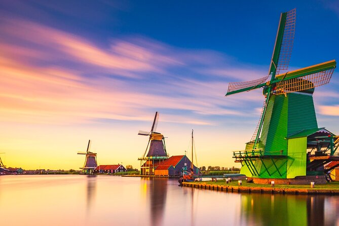 From Amsterdam: Full Day Tour Keukenhof & Zaanse Schans Windmills - Tour Highlights