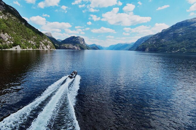 From Stavanger: Lysefjord Sightseeing RIB Boat Tour - Meeting and End Point Details