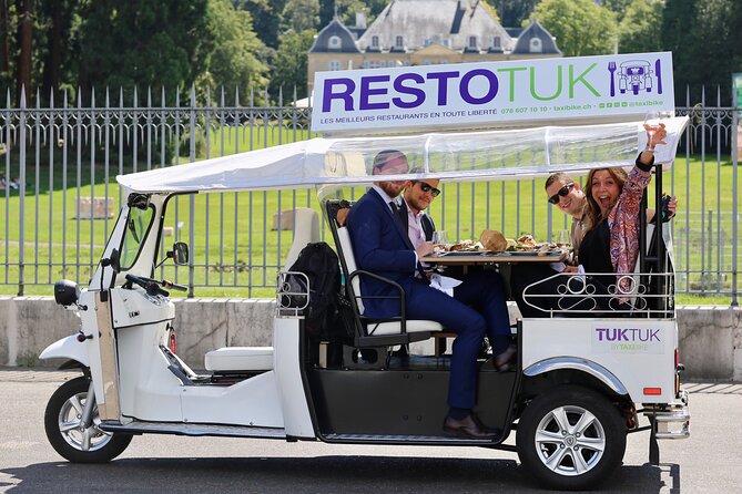 Geneva Wine and Cheese Tour in a TukTuk (electric) - Included Snacks and Departure Times