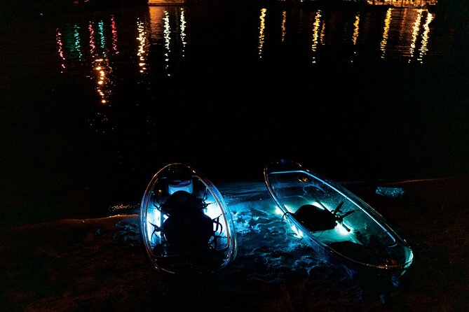 Glow in the Dark Clear Kayak Adventure - Meeting and Pickup