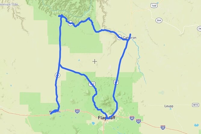 Grand Canyon South Rim: Audio Driving Tour - Start and End Points