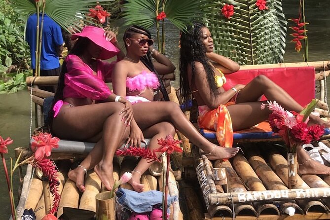 Great River Bamboo Rafting and Limestone Full Body Massage Tour From Montego Bay - Private Transportation and Bottled Water