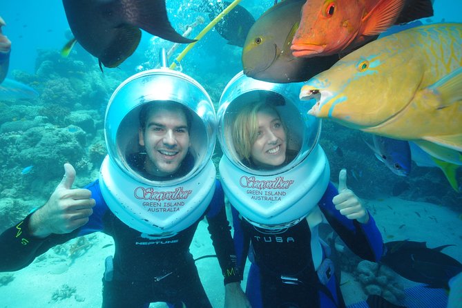Green Island Day Trip Including Seawalker Helmet Dive COMBO - Pricing and Booking