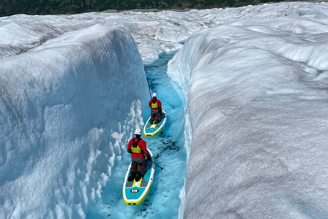 Helicopter and Glacier Paddle Boarding -PRIVATE - Overview and Experience
