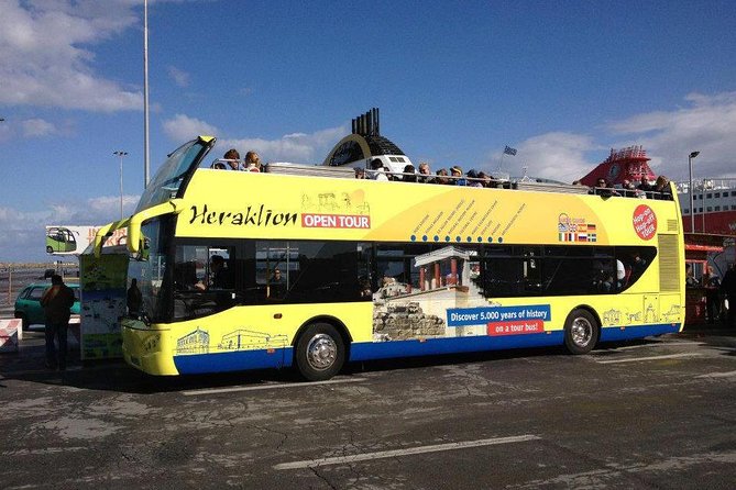 Heraklion Hop-On Hop-Off Double-Decker Bus City Tour - Hop-On Hop-Off Stops